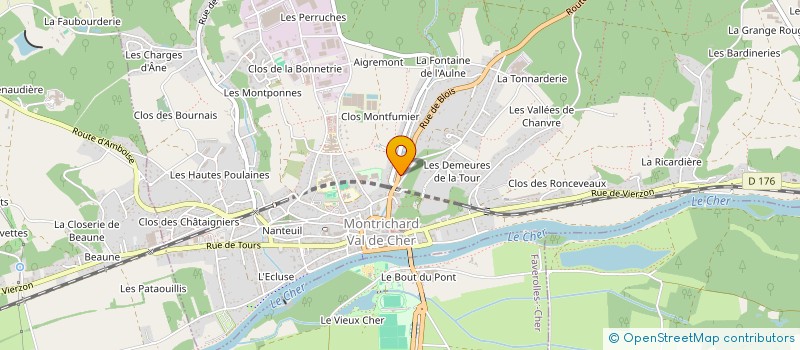 localisation de l'entreprise LENOYER BATAILLON  PONTLEVOY