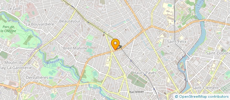 localisation de l'entreprise LENSMAN à NANTES