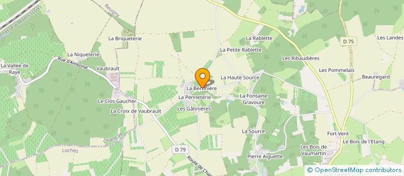 localisation de l'entreprise LENTE à SOUVIGNY-DE-TOURAINE