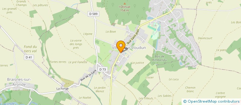 localisation de l'entreprise LENTE PAYSAGES  THOUROTTE