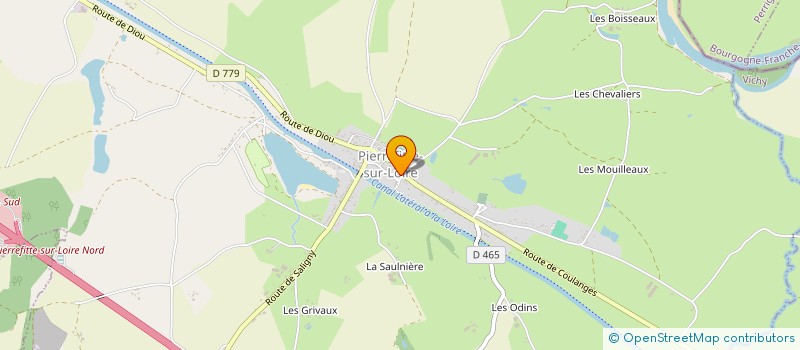 localisation de l'entreprise LENTIN DE LA BUCHE à MONETAY-SUR-LOIRE