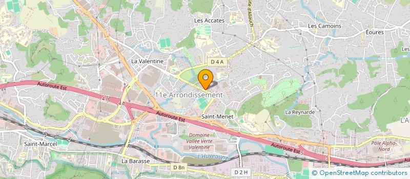 localisation de l'entreprise LENTREPRO  MARSEILLE