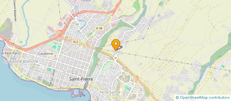 localisation de l'entreprise LENTZ-LAGELLE LMNP à SAINT-PIERRE