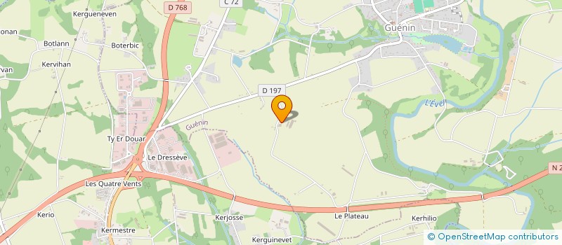 localisation de l'entreprise LENVAUD  GUENIN