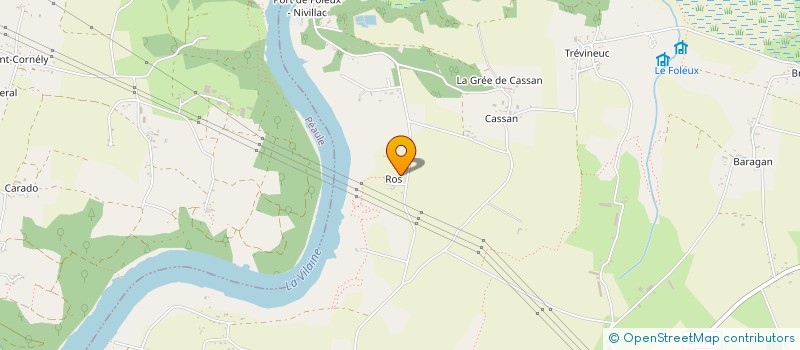 localisation de l'entreprise LENY  NIVILLAC