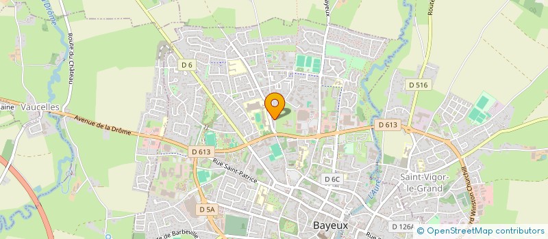 localisation de l'entreprise LENY IMMO  BAYEUX