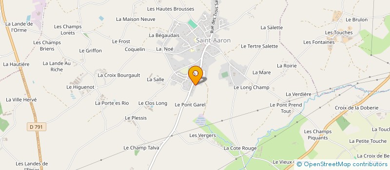 localisation de l'entreprise LENYE  LAMBALLE-ARMOR