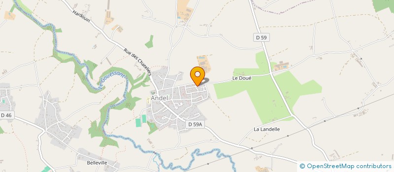 localisation de l'entreprise LENYNO  ANDEL