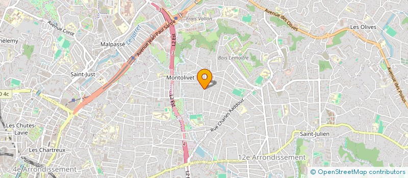 localisation de l'entreprise LENZA  MARSEILLE