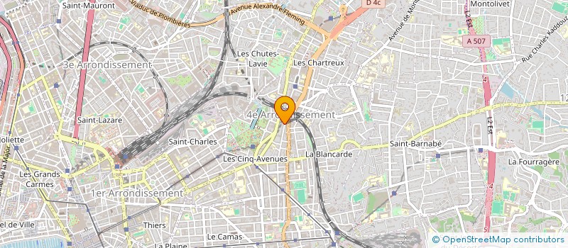 localisation de l'entreprise LENZI ZLATINE à MARSEILLE