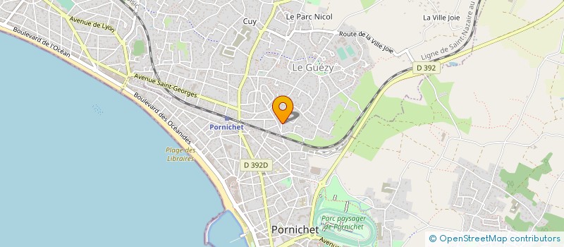 localisation de l'entreprise LENZO à LA BAULE-ESCOUBLAC