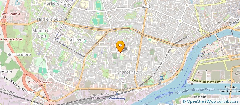 localisation de l'entreprise LENZOU à NANTES