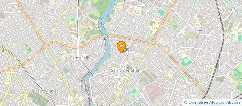 localisation de l'entreprise LEO à NANTES