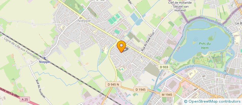 localisation de l'entreprise LEO  NIEPPE