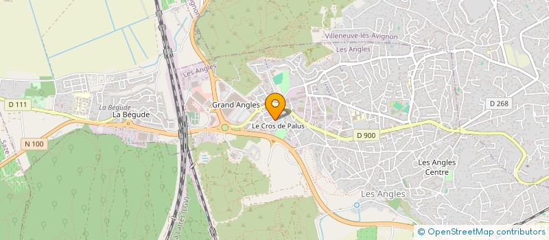 localisation de l'entreprise LEO à LES ANGLES