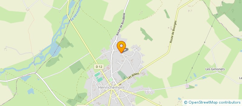 localisation de l'entreprise LEO  HENRICHEMONT