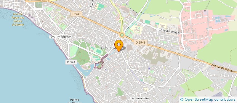 localisation de l'entreprise LEO à LES SABLES D'OLONNE