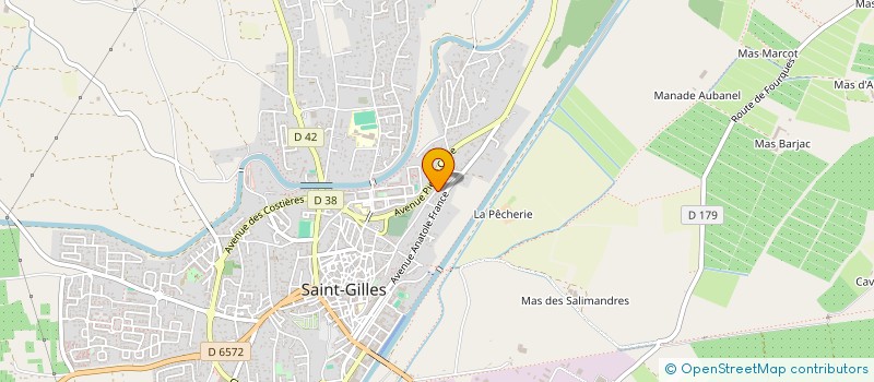 localisation de l'entreprise LEO à SAINT-GILLES