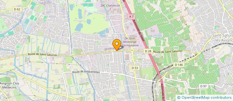 localisation de l'entreprise LEO  VEDENE