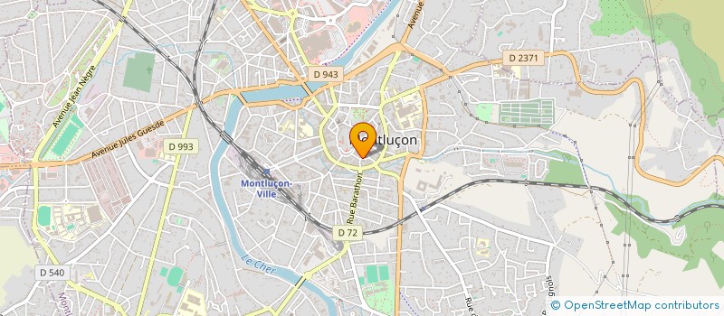 localisation de l'entreprise LEO à MONTLUCON