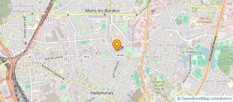 localisation de l'entreprise LEO à LILLE
