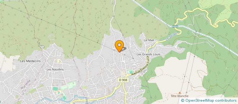 localisation de l'entreprise LEO  ALLAUCH