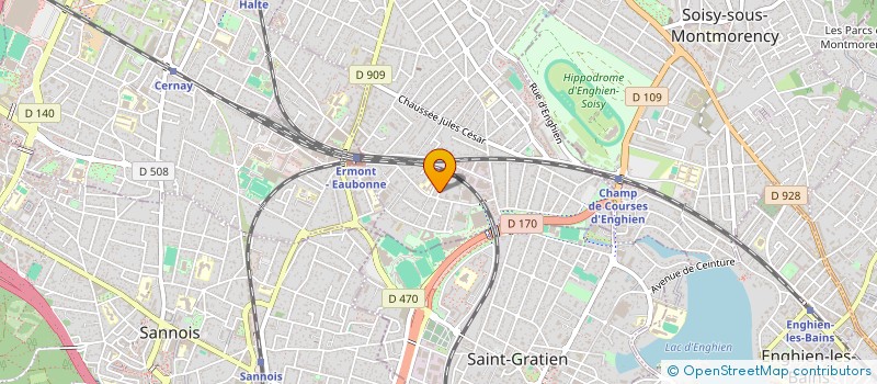 localisation de l'entreprise LEO à EAUBONNE