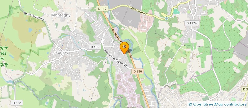 localisation de l'entreprise LEO  MONTAGNY