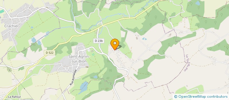 localisation de l'entreprise LEO  SAINT-AGNIN-SUR-BION