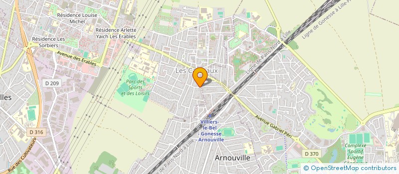 localisation de l'entreprise LEO  BEAUVAIS