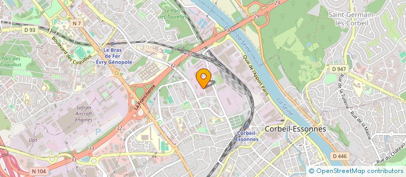 localisation de l'entreprise LEO BAT à CORBEIL-ESSONNES