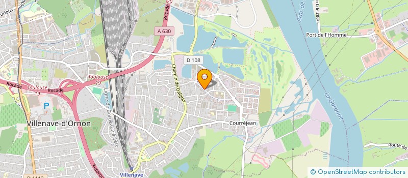 localisation de l'entreprise LEO BAT  VILLENAVE-D'ORNON