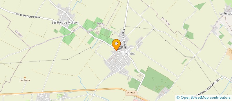 localisation de l'entreprise LEO & CIE  SEMUSSAC