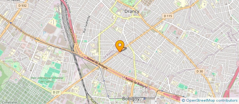 localisation de l'entreprise LEO CONSTRUCTION à DRANCY