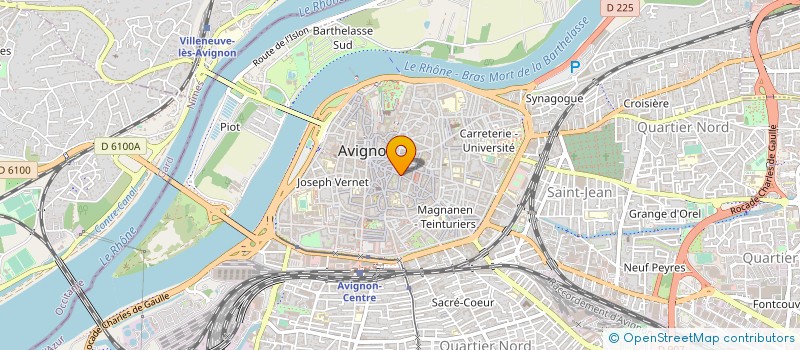 localisation de l'entreprise LEO CUIR  AVIGNON