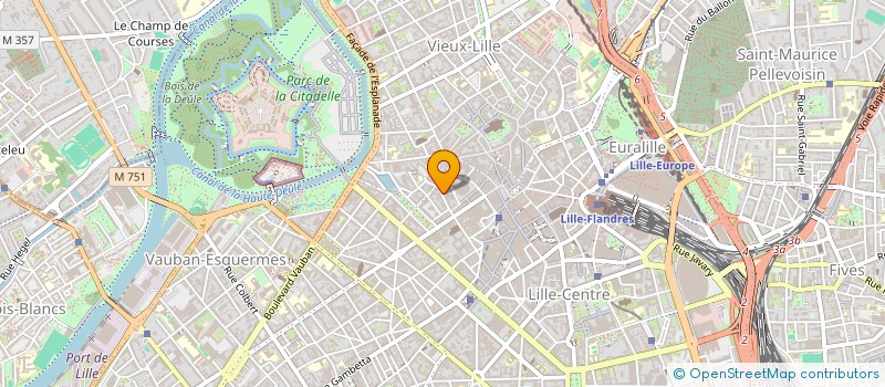 localisation de l'entreprise LEO DE TOMALEX à LILLE