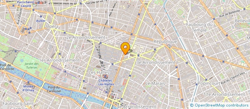 localisation de l'entreprise LEO DUFF  PARIS