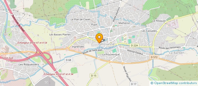 localisation de l'entreprise LEO ET GABY  PELISSANNE