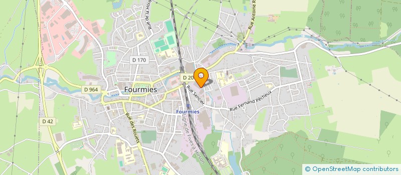 localisation de l'entreprise LEO FRANCOIS à FOURMIES