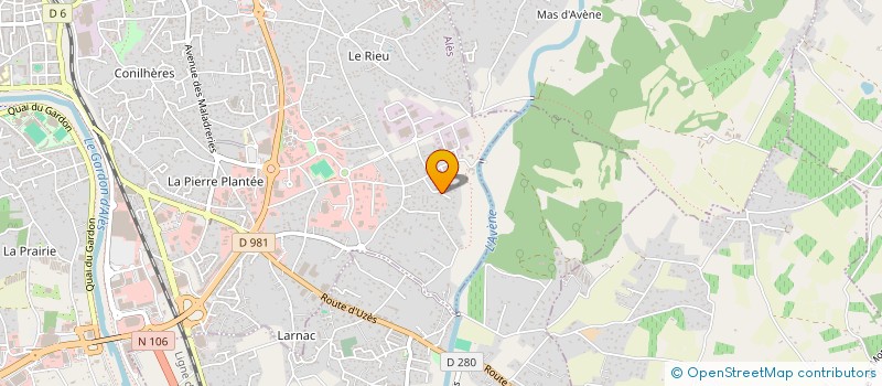 localisation de l'entreprise LEO HOLDING  ALES