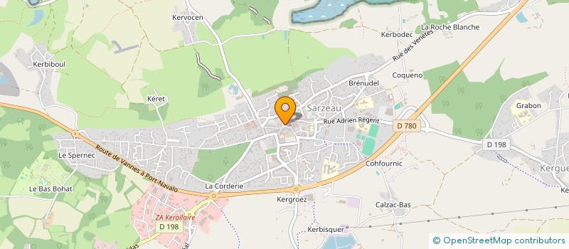 localisation de l'entreprise LEO IMMO  SARZEAU