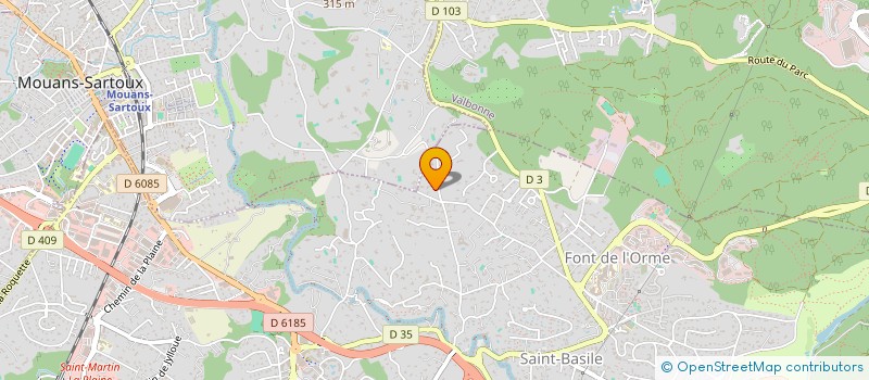 localisation de l'entreprise LEO INVEST à MOUGINS