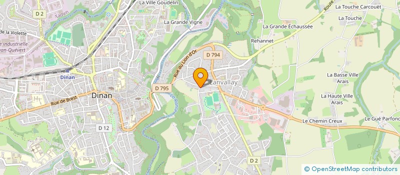 localisation de l'entreprise LEO INVEST  LE HINGLE