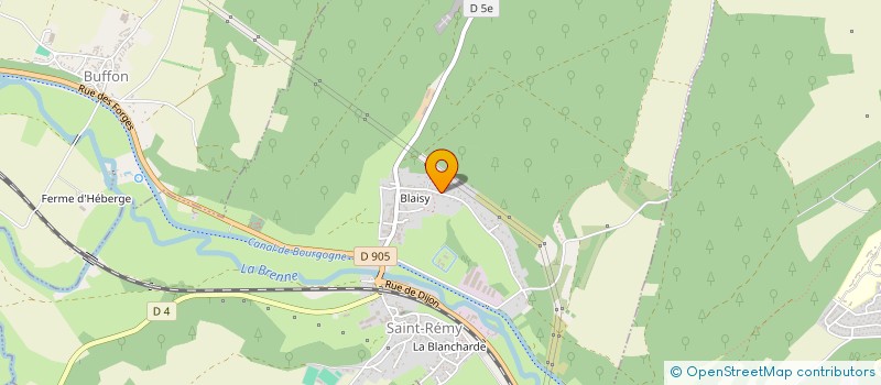 localisation de l'entreprise LEO JOUFFROY  SAINT-REMY