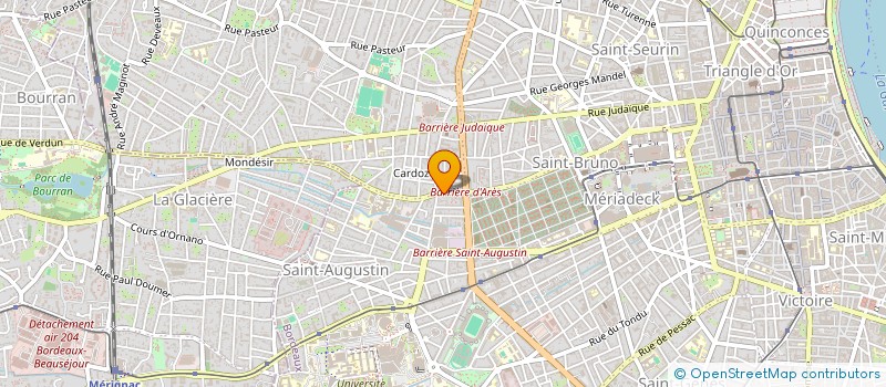 localisation de l'entreprise LEO LAGRANGE CONSOMMATEURS GIRONDE  BORDEAUX