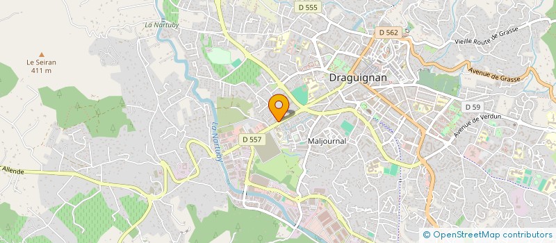 localisation de l'entreprise LEO LEO à DRAGUIGNAN