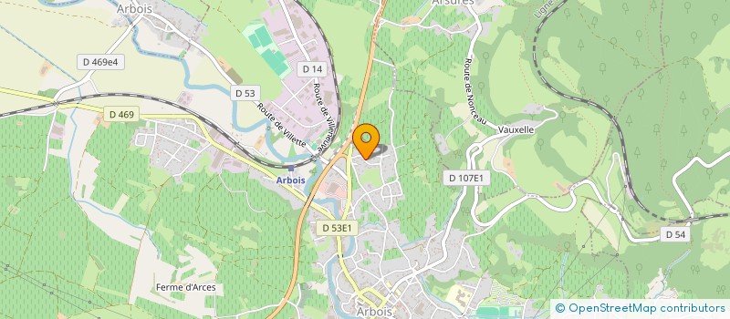 localisation de l'entreprise LEO PETIT  PUPILLIN