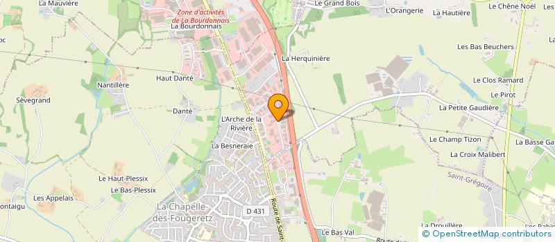 localisation de l'entreprise LEO POOL  MELESSE