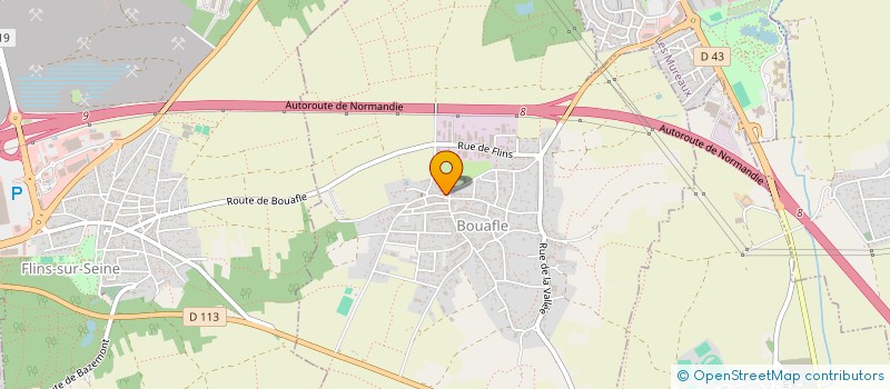 localisation de l'entreprise LEO QP à BOUAFLE