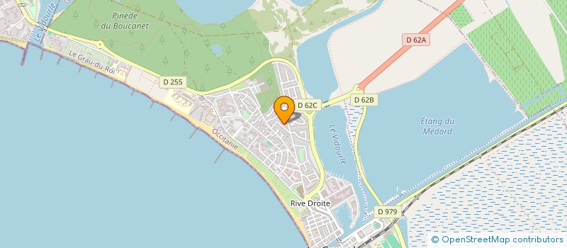 localisation de l'entreprise LEO SARL  LE GRAU-DU-ROI